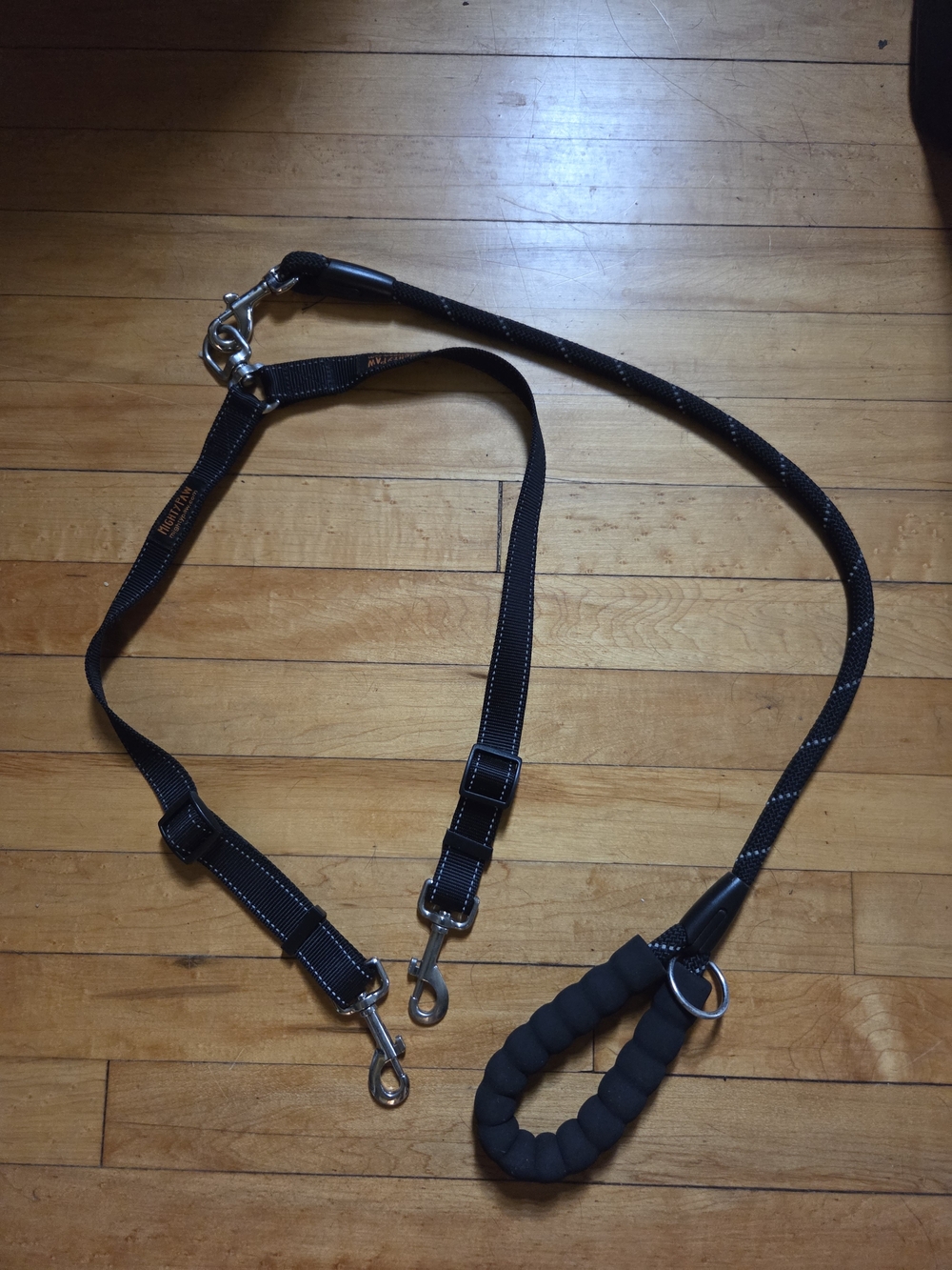 Mighty Paw Dual Dog Leash with Padded Handle